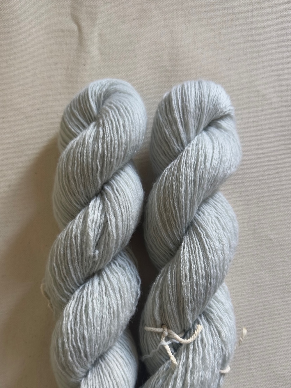 100% Cashmere Yarn Bundle · Fingering · “Seafoam” · 160g | 1076m · ⬇️ 20%
